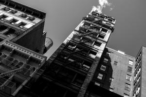 Fotografia de arquitectura. Edificio de apartamentos en NY